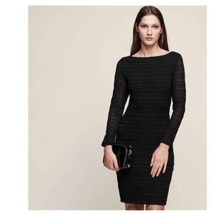 Reiss Denise Crochet Bodycon Dress 8